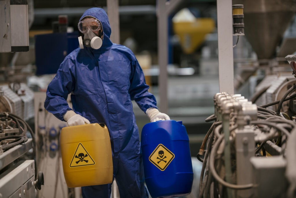 SAFE HANDLING OF HAZARDOUS CHEMICAL