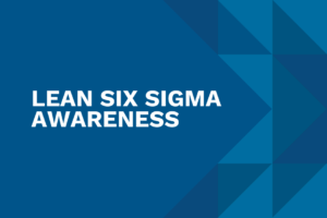 Six Sigma Awareness Program
